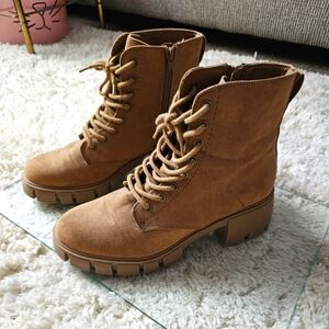 Chunky combat boots
